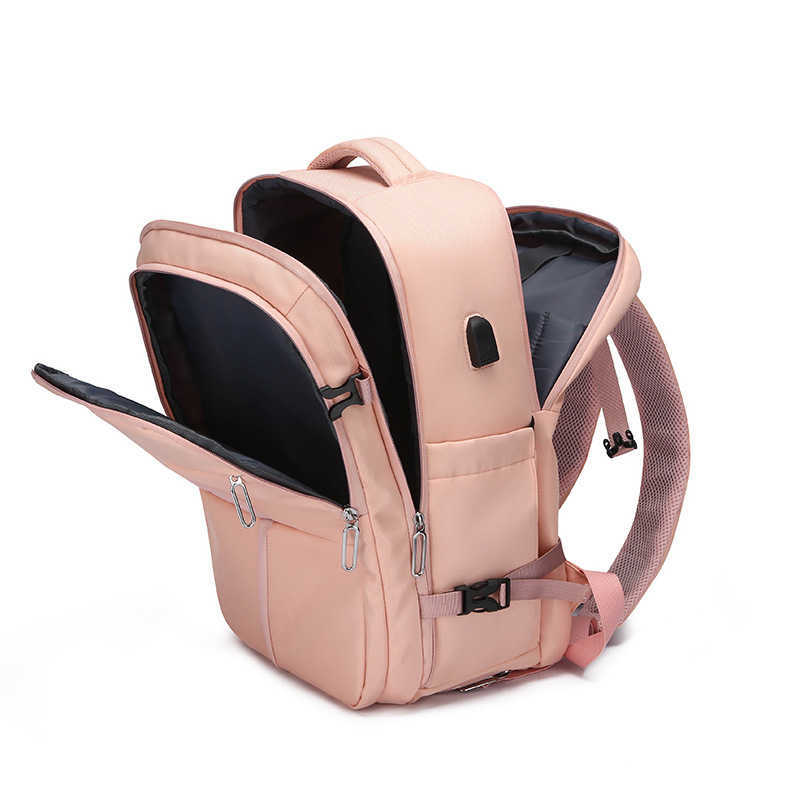 Travel bag for both men and women, lightweight and large capacity casual backpack with dry wet separation and shoe compartment, multifunctional backpa