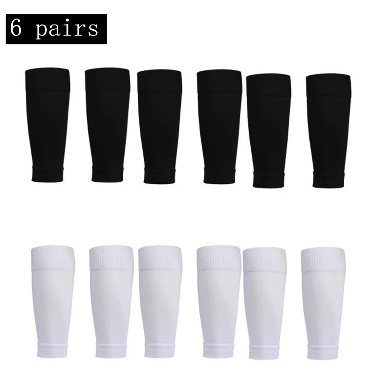 6 pairs of mens soccer socks womens grip cut socks 2025 sweat absorbing calf socks 241128