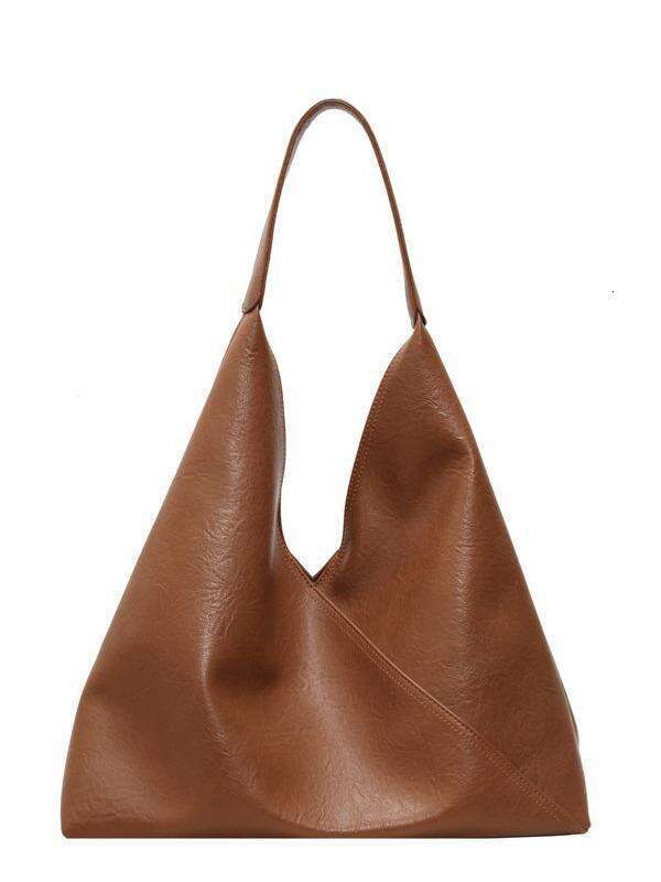 New Retro Underarm Bag With Water Bucket Commuting, Large Capaci, Versatile For Women, Autumn And Winter, Single Shoulder, Slish Soft Surface, Classic