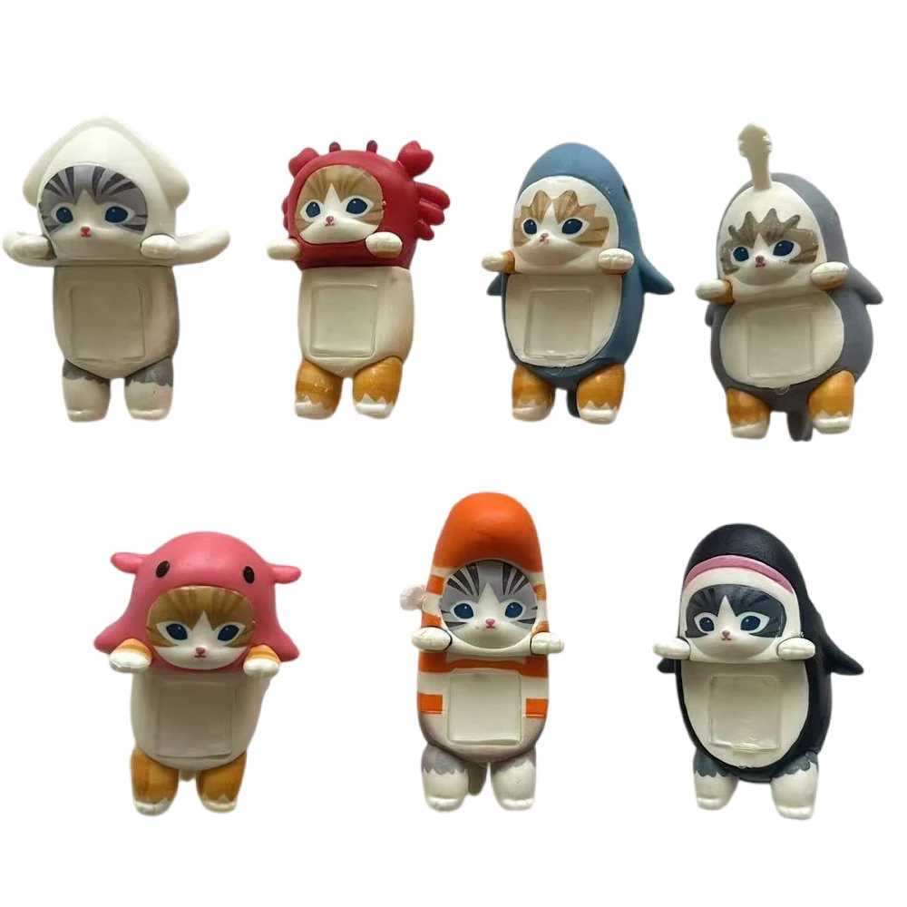 Kawaii Mufus and Hippers series blind box action pictures cute dolls mysterious boxes mobile phone decoration accessories toys X241127