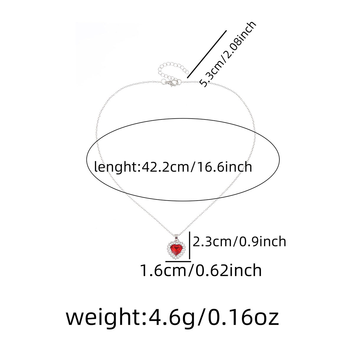 Cross-border explosive love zirconium set necklace earrings ring 3-piece fashion shining open ring high-class sense of women's jewellery