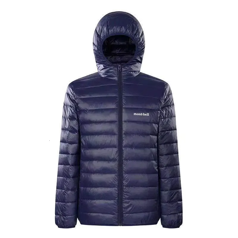 Mens Jackets Montbell Fashion Autumn/Winter Jacket Collar Parker Zipper Filled 230927 Drop Delivery Apparel Clothing Outerwear Coats Dhabc