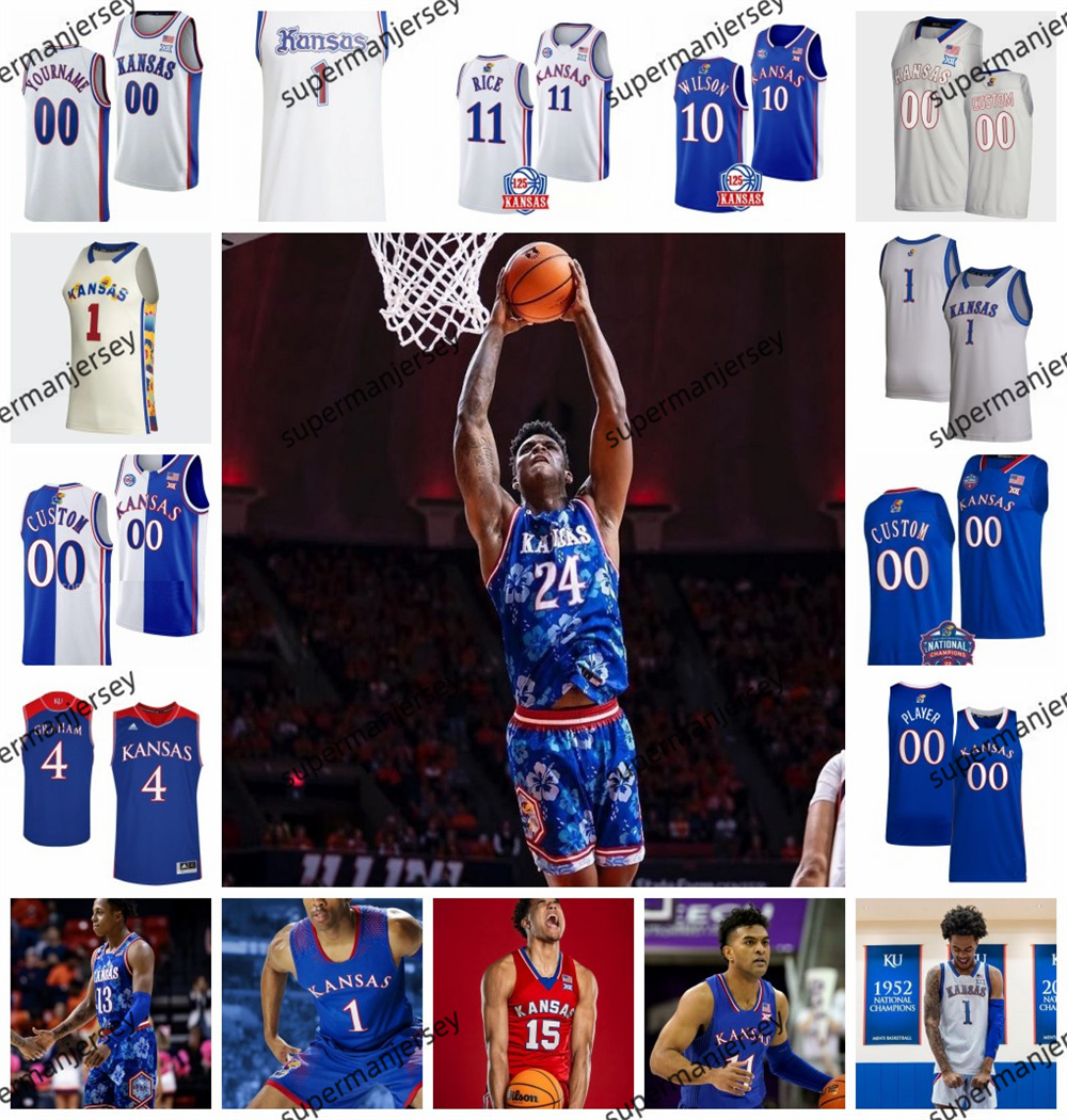 Kansas Jayhawks College Nick Collison #4 Basketball Jerseys Paul Pierce #34 Raef LaFrentz #45 Mens Stitched Custom Any Nu