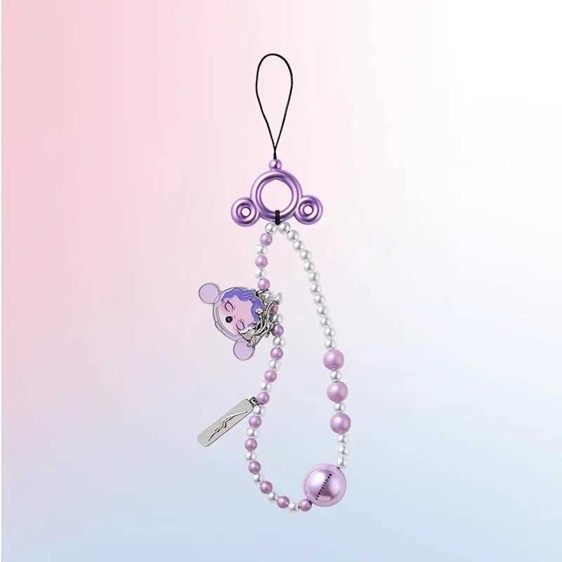 Hot Skullpanda Sound series phone chain blind box cute phone hanging rope mysterious box Kawaii girl chain toy surprise gift X241127