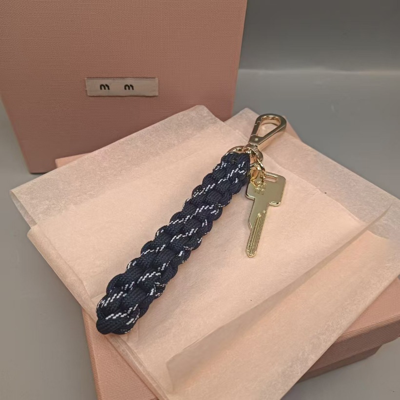 New Fashionable 3d Braided Key Pendant Advanced Feeling Bags Lanyards Nylon Rope Pendant Accessories