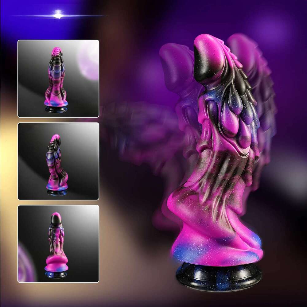 Dragon Silicone Realistic Dildo with Strong Suction Cup Monster Anal Plug Adult Sex Toy for Women Hand-free Toys