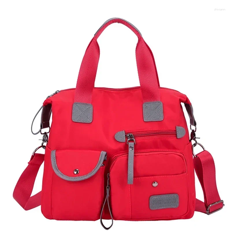 Totes Casual Large Capacity Nylon Shoulder Bag Handbags Waterproof Crossbody Multifunctional Tote Travel Messenger Bags zhanyishengli