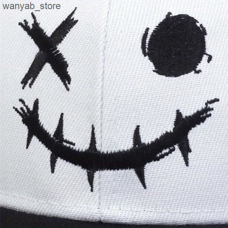 Ball Caps Pumpkin Embroidered Grimace Halloween Baseball Hat Womens Adjustable Snap Funny Hat Womens Hip Hop Hat Dad Hat L240910