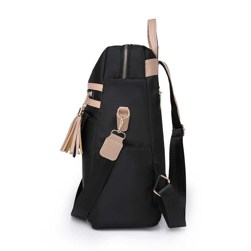 Leisure backpack Oxford cloth outdoor travel backpack 2023 new fashionable women's backpack women's backpack 241129