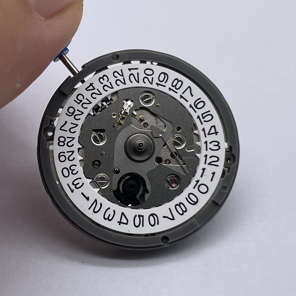 High Accuracy NH35A Automatic Mechanical Movement 4R35B Movement Rotor Patch/Sticker Modified Rotors Watch Wrist Day Date at 3H