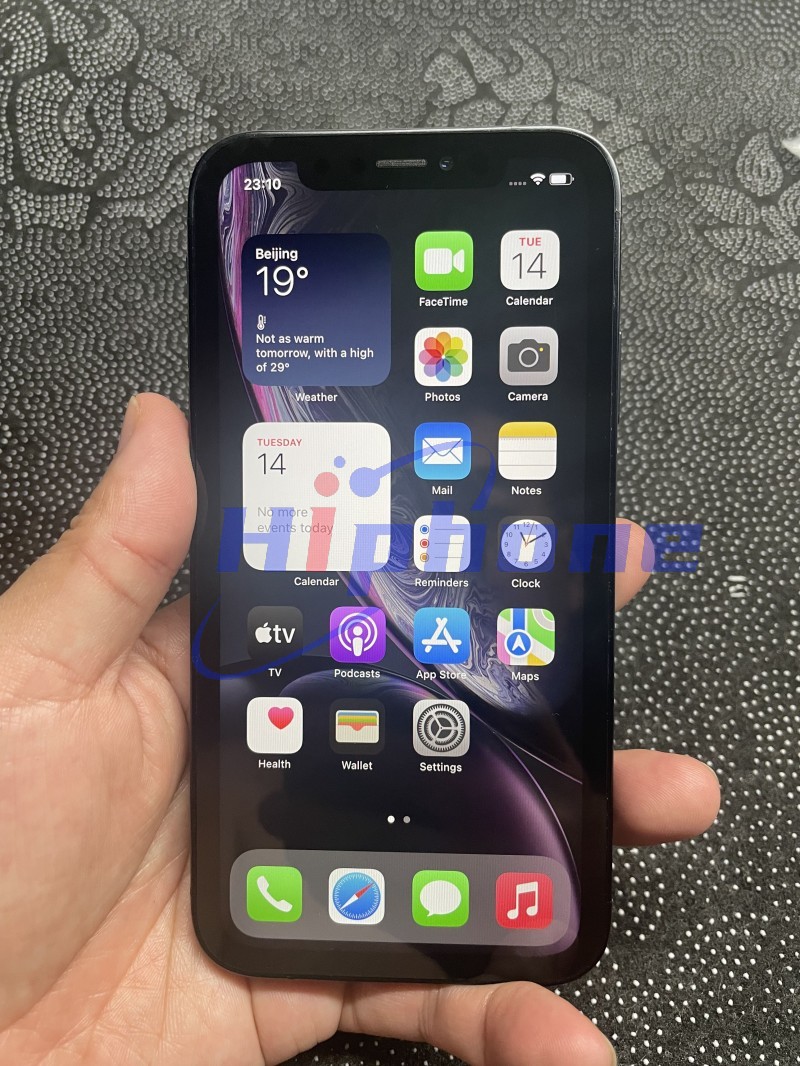 iPhone Original Unlocked iphone Xr Convert to iphone 14 Cellphone 3G RAM 64GB 128GB 256GB ROM iphone14 Mobilephone