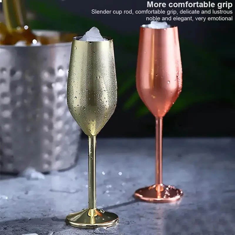 High Quality Electroplated Gold Glass Cup Grade Crystal Champagne Mug Drinking Glasses for Drinks Wineglass Wine Cups 241128