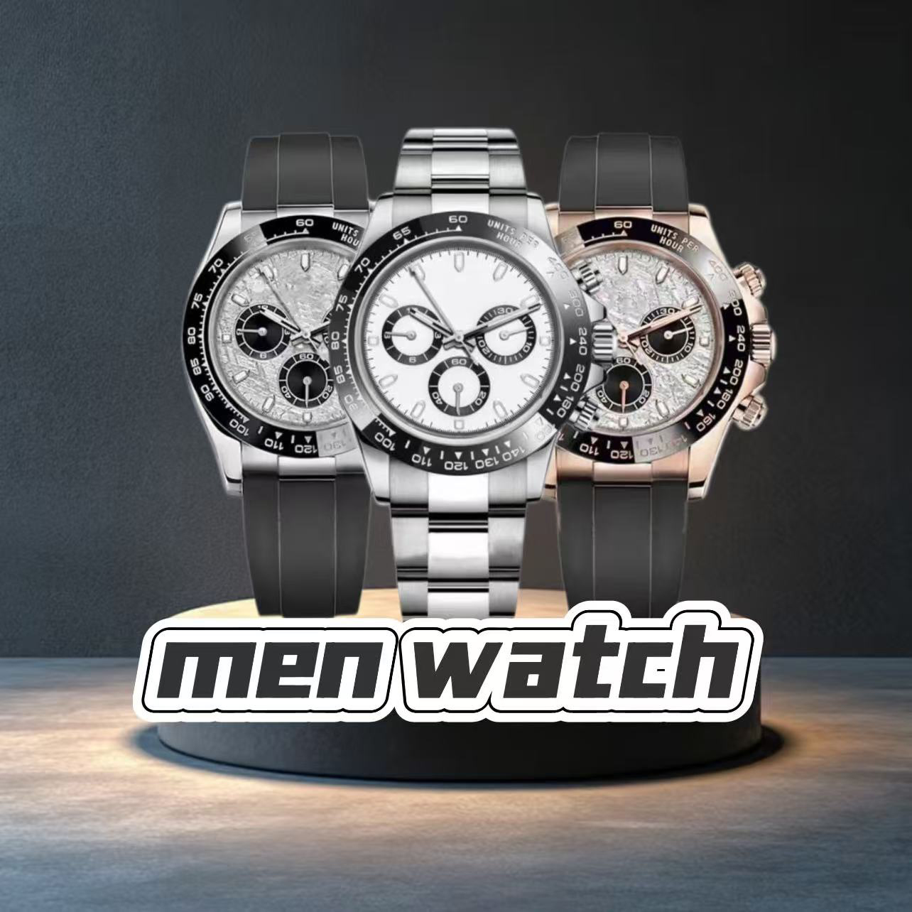 men watches stainless steel strap 2813 mechanical movement watches designer watch luminous watch sapphire with box