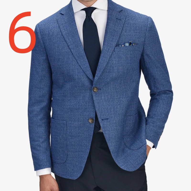 H421 men's slim fit business formal suit
