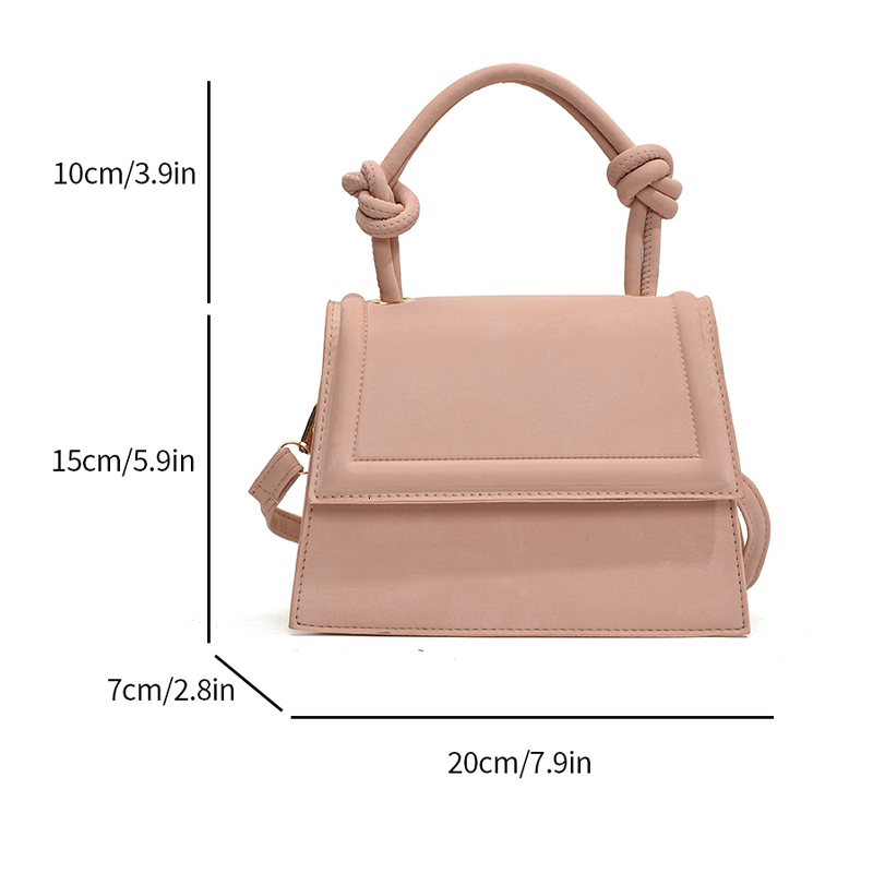 A Stylish Solid Color PU Material Women's Shoulder Bag Handbag, A Variety Oron Colors, Delicate And Small, New