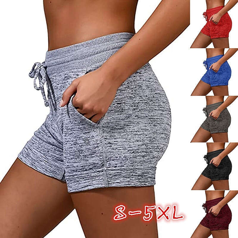 European American Women's Underwear, Quick Drying Short Yoga Exercise, Hip Lifting, High Waist, Elastic Trend Clothing, Fashionable And Casual Te