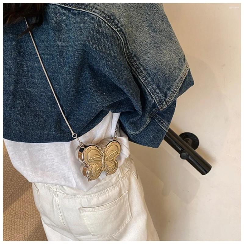 2025 NEW Totes Butterfly Shaped Shoulder Bag Sweet Gentle Evening Banquet Trendy Women Girl Lipstick zhanyishengli