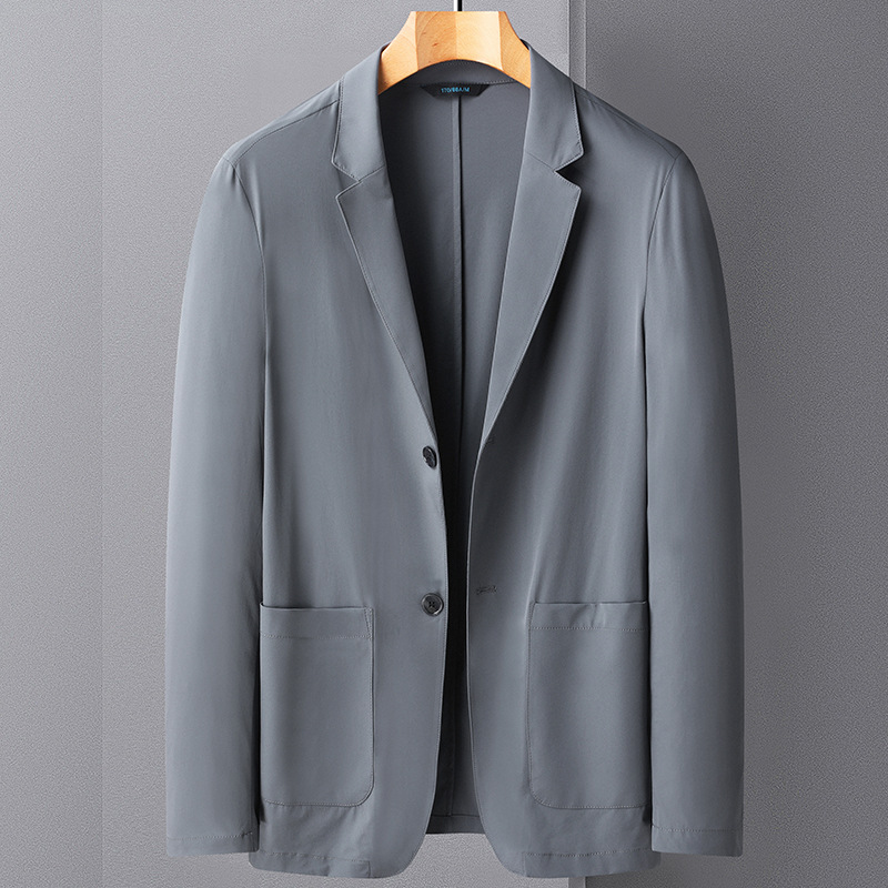 H43 Mid-length casual suit and trousers set for students