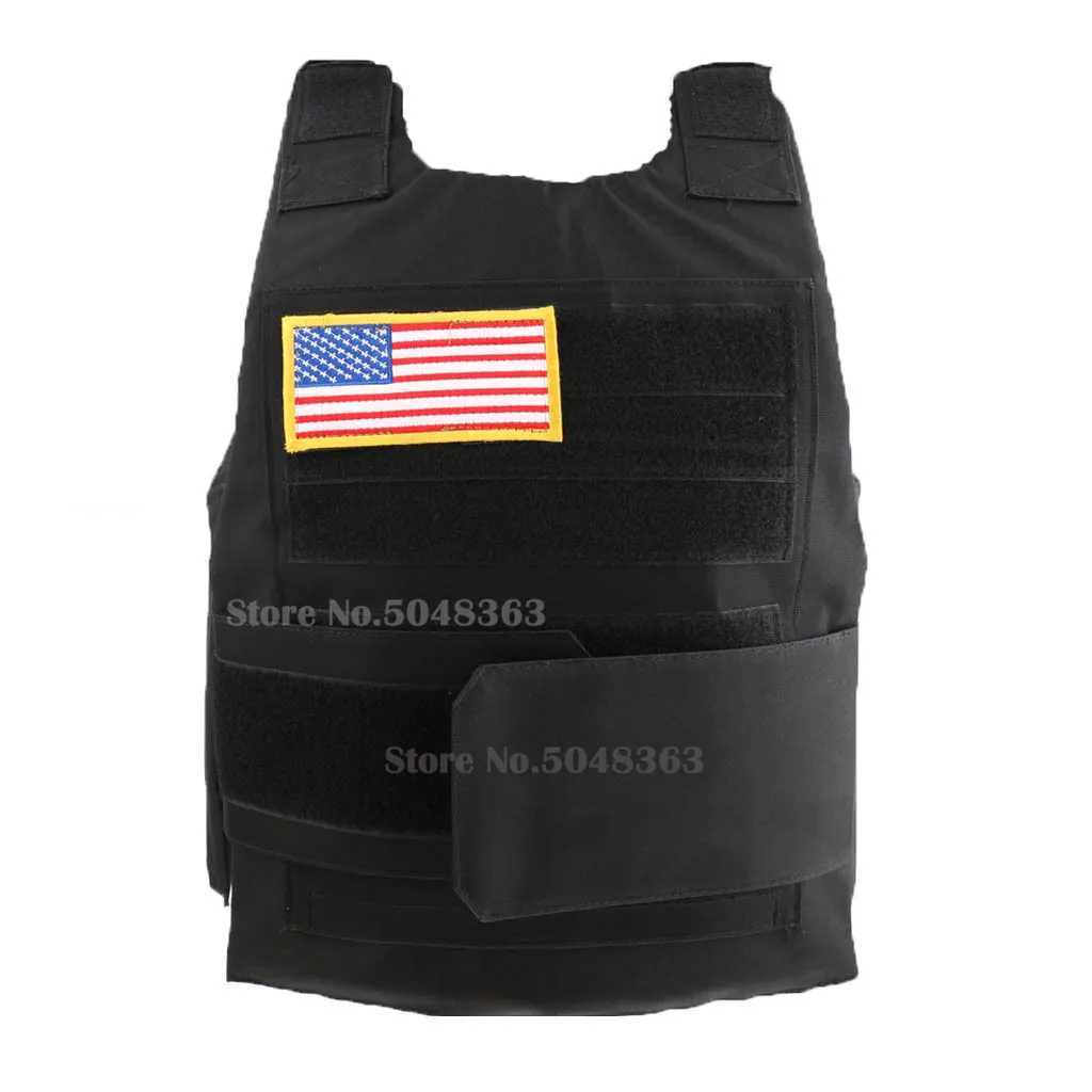 Military Tactical Police Vest Color Bullet War Game CS Hunting Clothing Outdoor Products Equipment BlackW241128