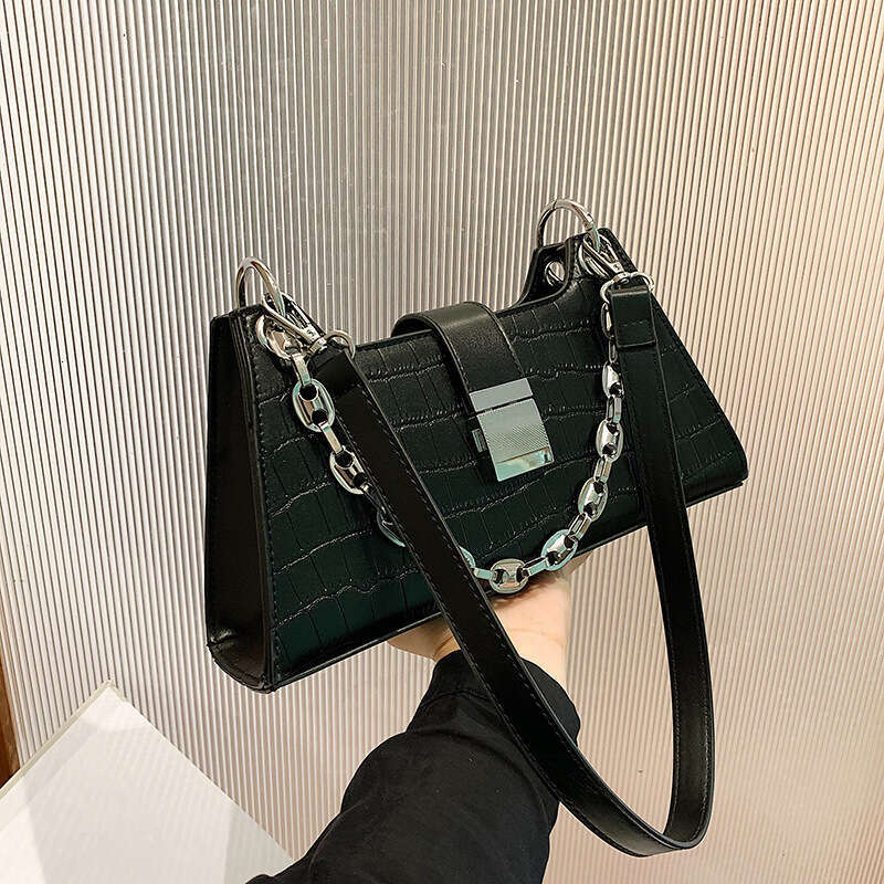 Small Square Bag, Trendy And Fashionable Commuting Style, New Minimalist Women's Casual Crossbody B2