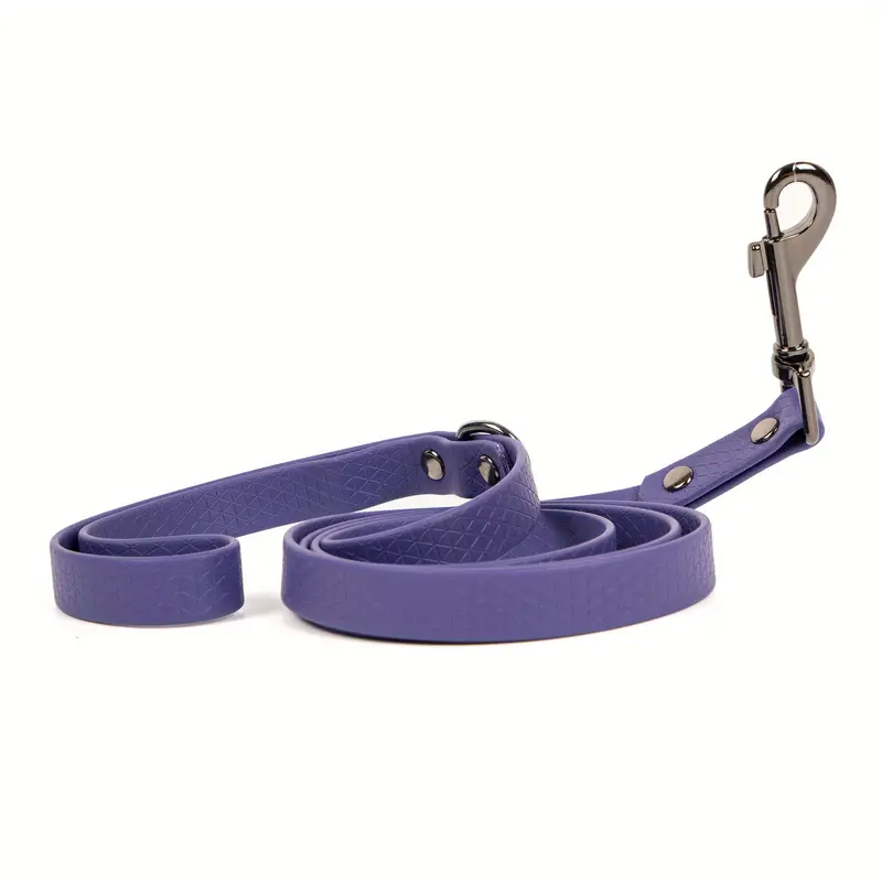 High-Quality 1.5'' Textured Dog Lead with Triangle Design