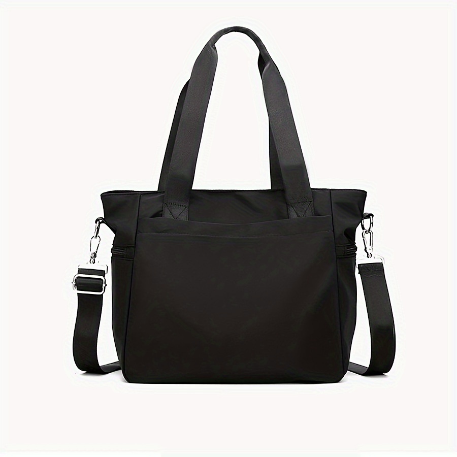 Simple Stylish Large Capacity Women's Nylon Cloth Lightweight And Versatile Single Shoulder Bag, Casual Handbag, C