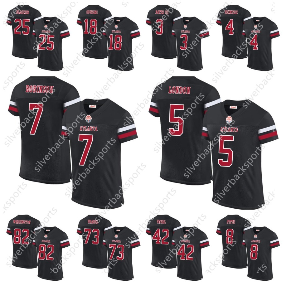 2025 Custom Jersey 9 Michael Penix Jr 2 Matt Ryan 5 Drake London 7 Robinson Demone Harris Cordarrelle Patterson Men/Women/Youth ed Football Jerseys Th