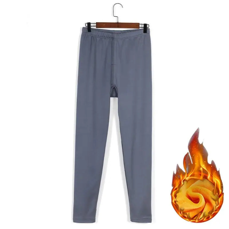 Winter Mens Pants Bottom Mens Pants Warm Autumn Winter Thick Inner Elastic Tights 3XL 241122