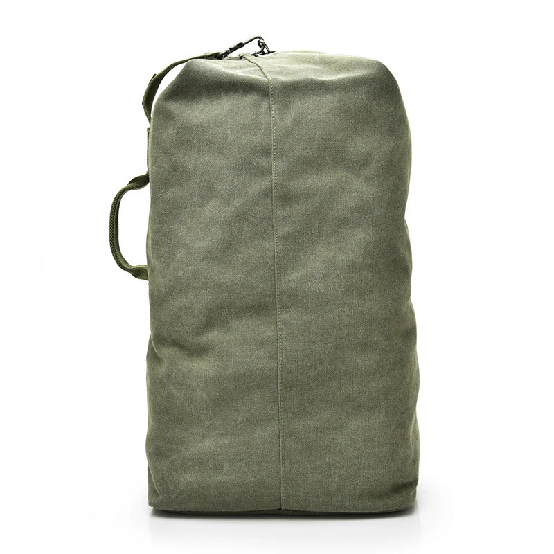 Man Travel Backpack Large Capacity Mountaineering Hand Bag High Quality Canvas Bucket Shoulder Bags Men Backpacks 241126