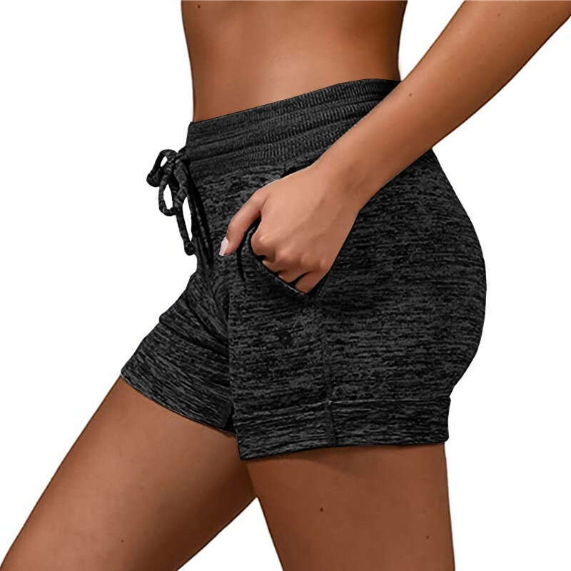 European American Women's Underwear, Quick Drying Short Yoga Exercise, Hip Lifting, High Waist, Elastic Trend Clothing, Fashionable And Casual Te