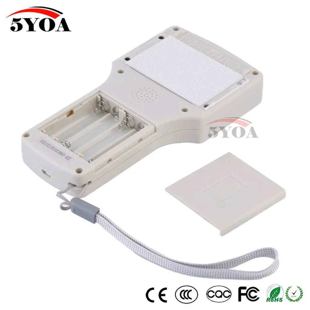 English 10 frequency RFID Copier ID IC Reader Writer copy M1 13.56MHZ encrypted Duplicator Programmer USB NFC UID Tag Key Card 240423