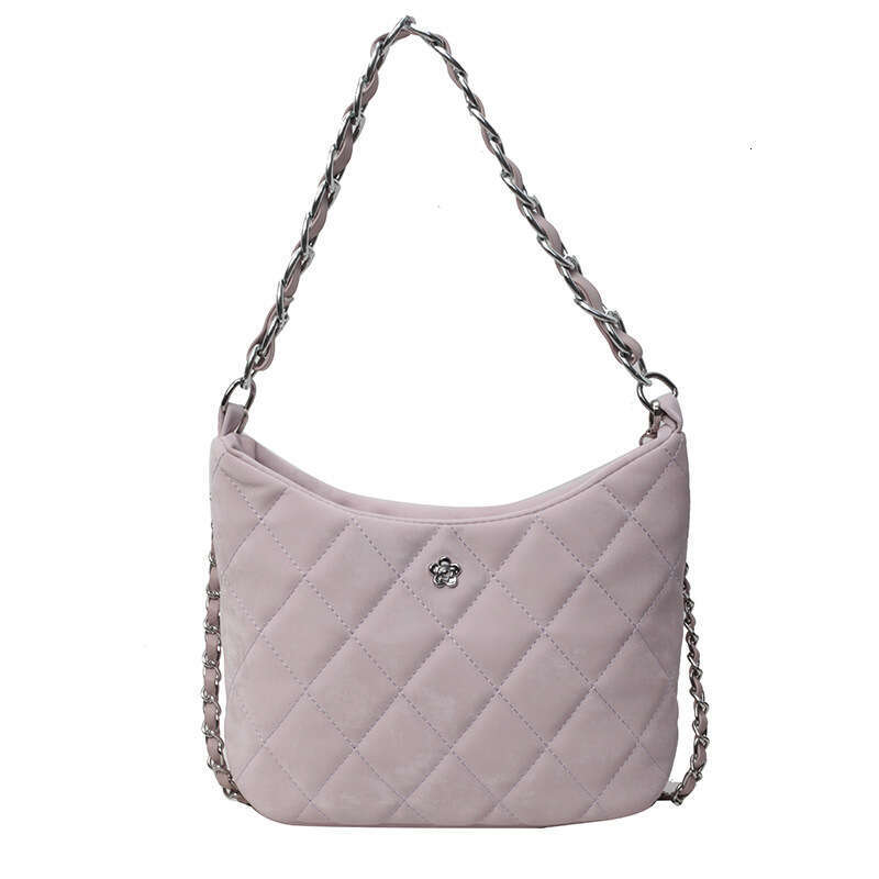 Gge Embroidery Thread Large Capacity Bag New Women's Spring Versatile Retro Chain Crossbody Bucket Fashion Quality Classic B2