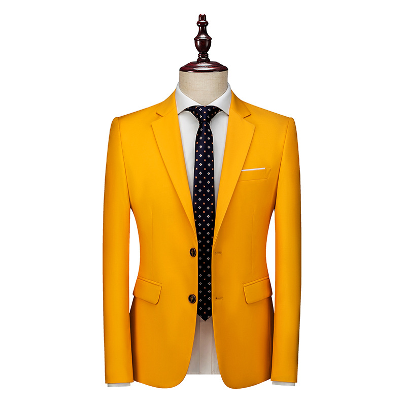K717 Men's Autumn Business Suit Jacket - Slim Fit Casual Style