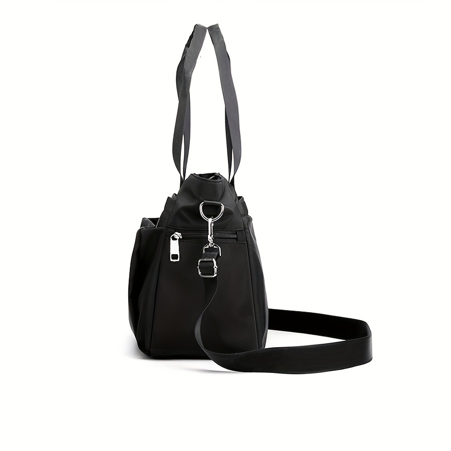 Simple Stylish Large Capacity Women's Nylon Cloth Lightweight And Versatile Single Shoulder Bag, Casual Handbag, C