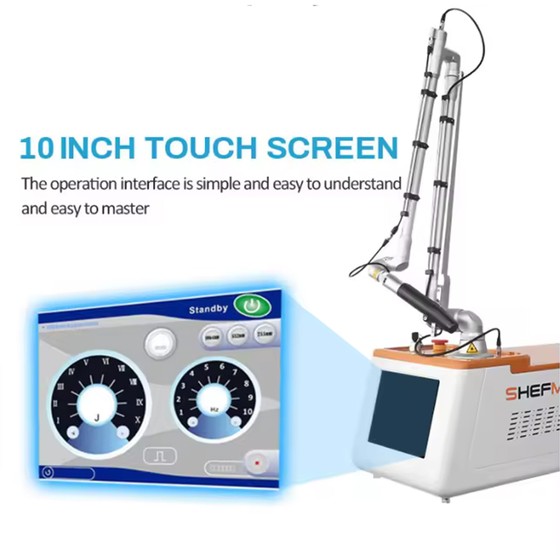 Clinic Use laser q switch pico Nd Yag machine for tattoo removal PicoSecond pigmentations removing on sales
