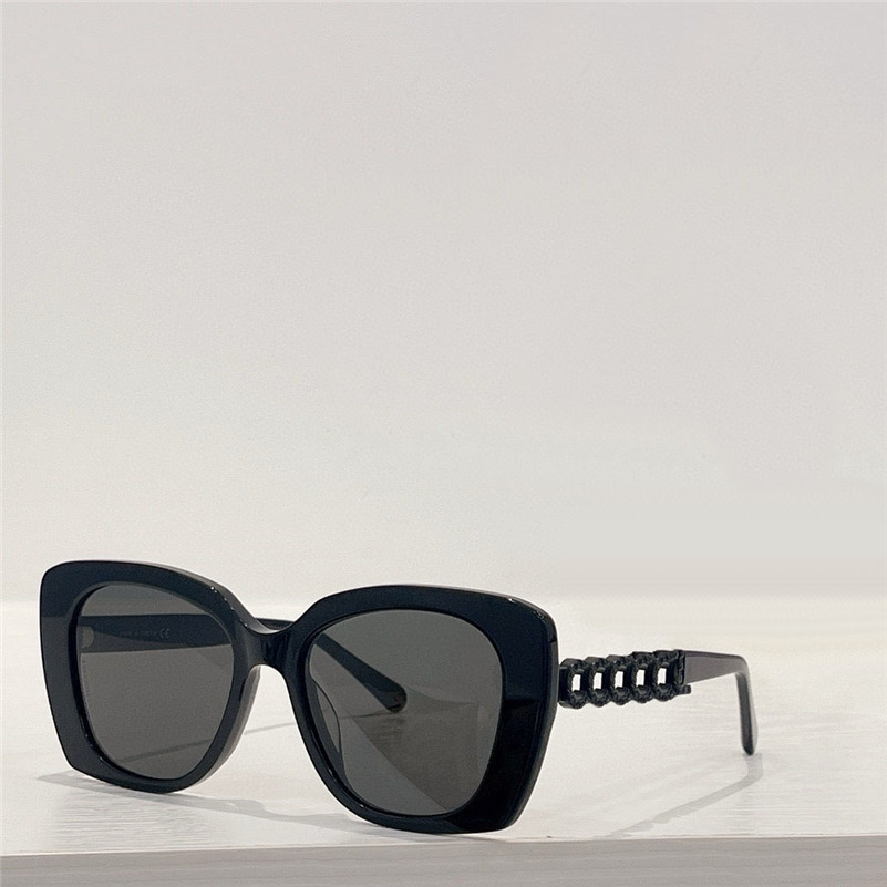 New fashion design butterfly cat eye sunglasses 5422 acetate plank frame simple and popular style outdoor UV400 protection glasses