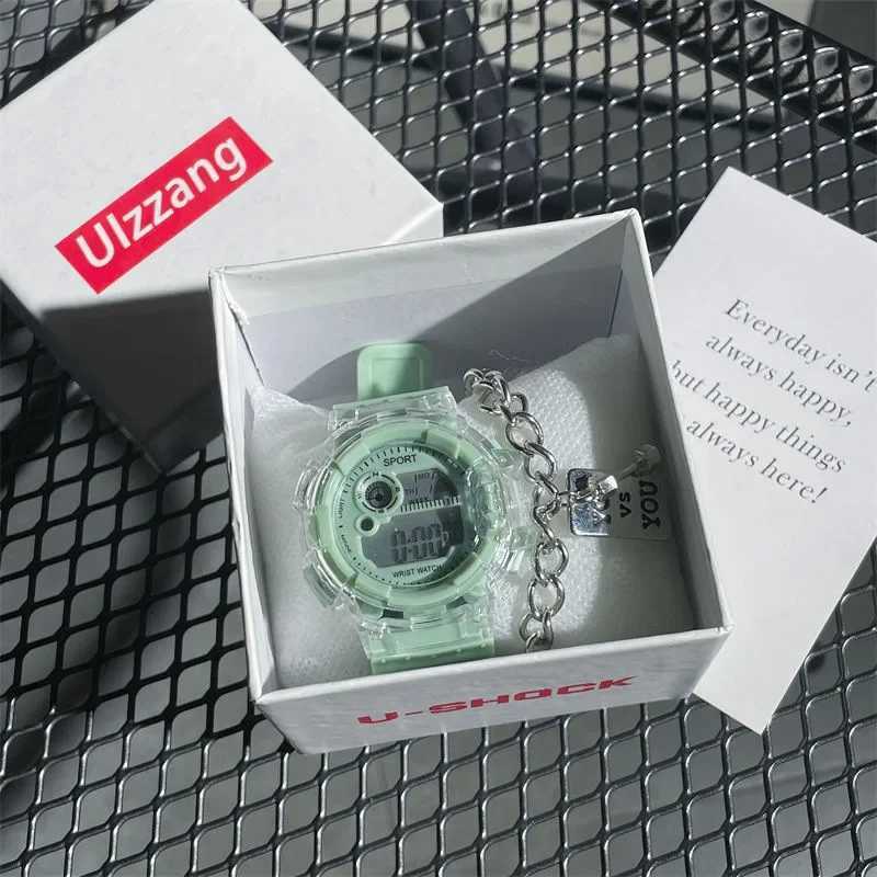 Wens student party teenage high school student glacier white girl high beauty sports Ectonic Reloj Mujer Only M241128