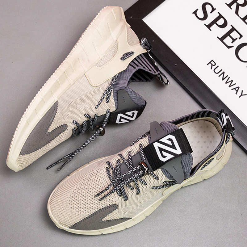 Spring New Ddmysports Fashion Trend Sports Breathable Casual Men S Grey Shoes GAI Outdoor hoes