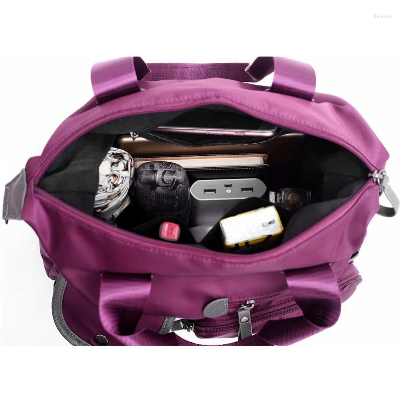 Totes Casual Large Capacity Nylon Shoulder Bag Handbags Waterproof Crossbody Multifunctional Tote Travel Messenger Bags zhanyishengli