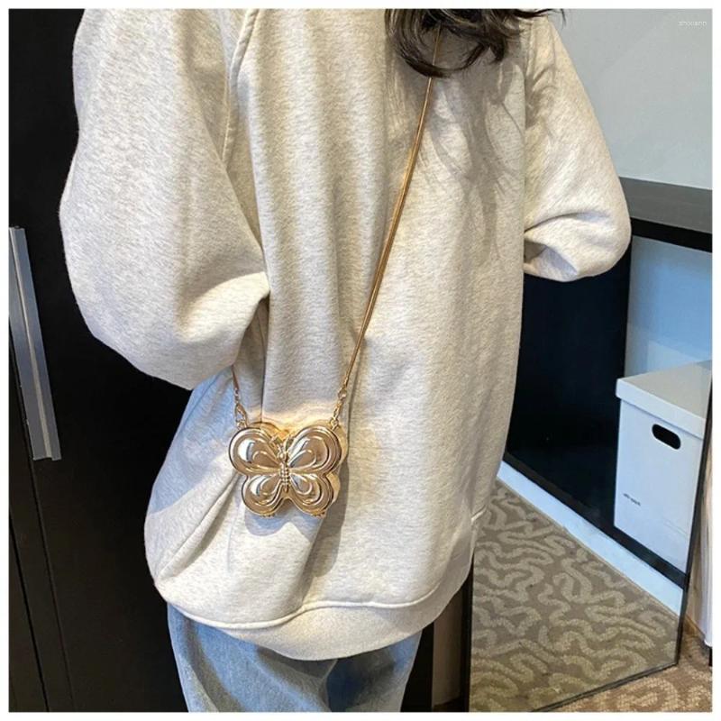 2025 NEW Totes Butterfly Shaped Shoulder Bag Sweet Gentle Evening Banquet Trendy Women Girl Lipstick zhanyishengli