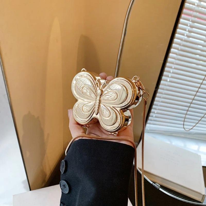 2025 NEW Totes Butterfly Shaped Shoulder Bag Sweet Gentle Evening Banquet Trendy Women Girl Lipstick zhanyishengli