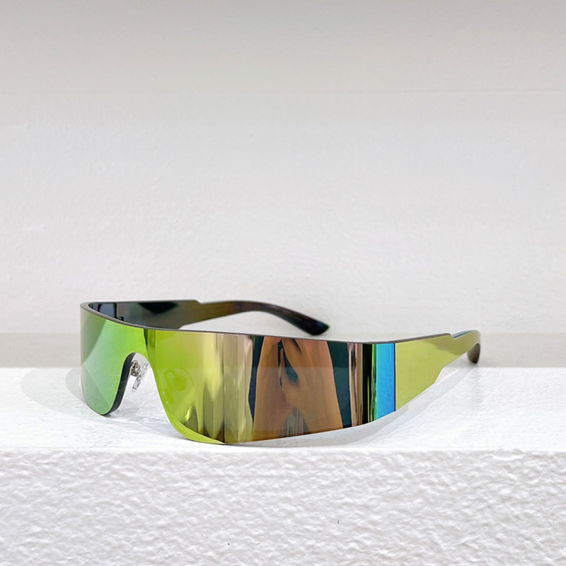 Sports reflective sunglasses for womens designers fashionable sunglasses frameless fitting sunshades beach shopping travel neutral B0041 luxury goggles UV400