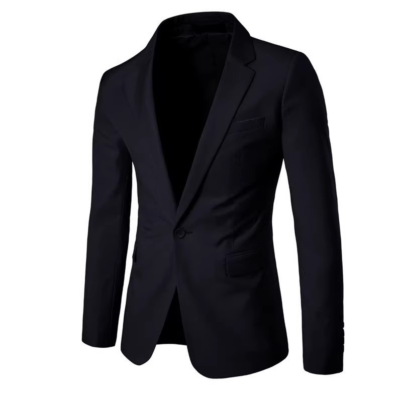 K691 Men's Casual Three-Piece Suit for Graduation Photos - Professional Style