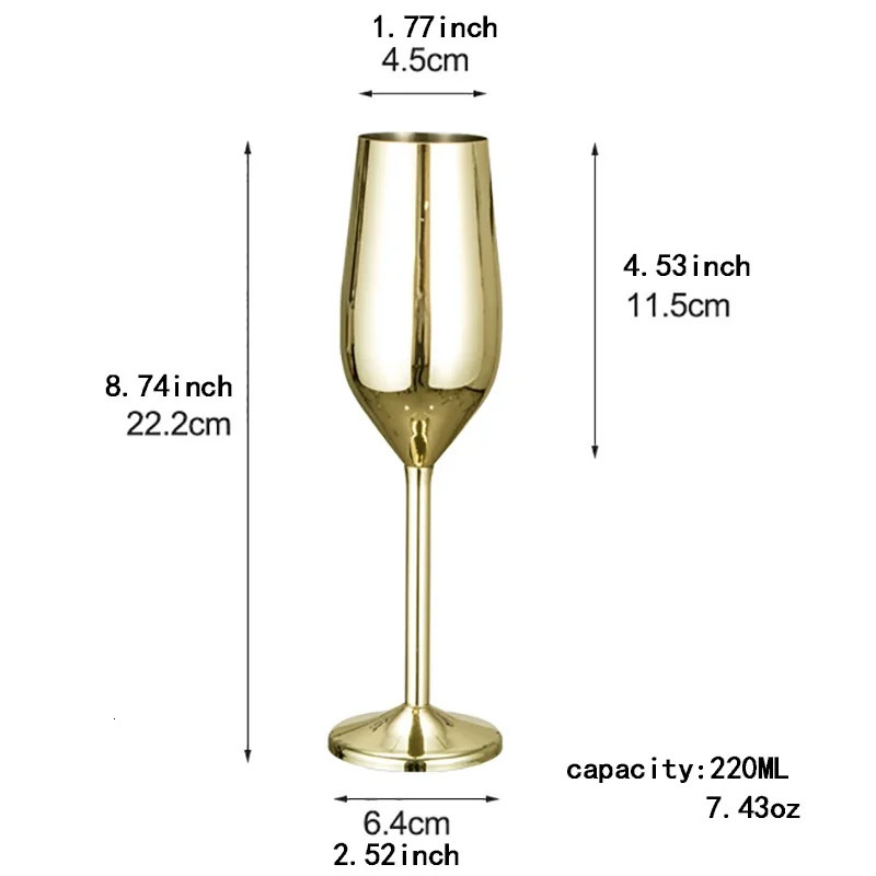 High Quality Electroplated Gold Glass Cup Grade Crystal Champagne Mug Drinking Glasses for Drinks Wineglass Wine Cups 241128