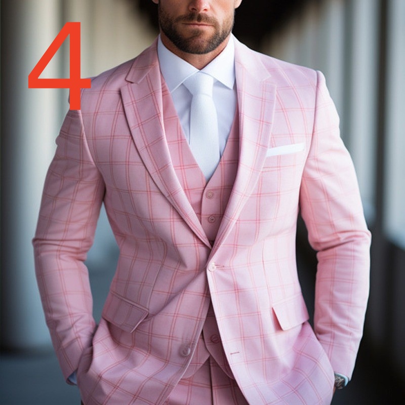 H51 Two-piece suit for men Business casual suit