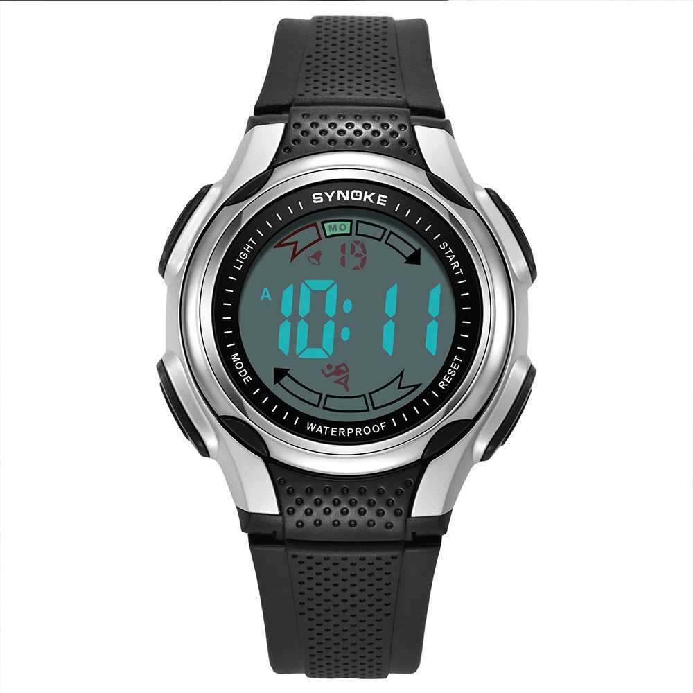 Retro Mini Dial Sports Alarm Clock Weekly Ectronic Mens Simp Sty Reloj Hbre M241128