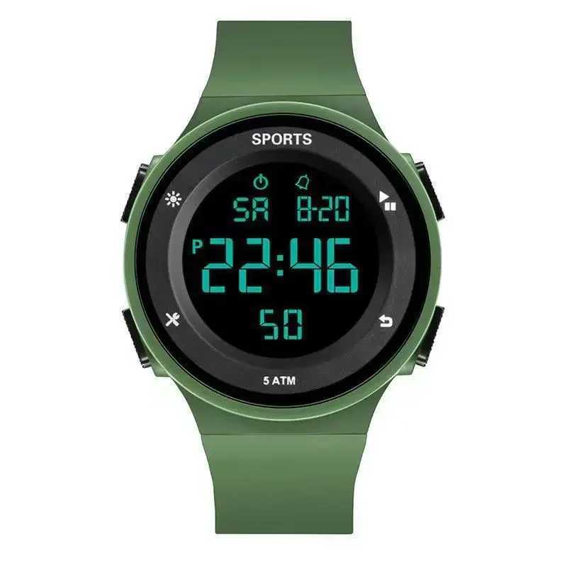 New sports glowing Ectronic D mens Wen Mtifunctional digital wire alarm student gifts Dropship M241128