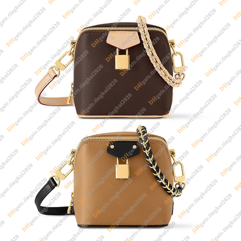 Ladies Fashion Casual Designe Luxury JUST IN CASE Bag Shoulder Bag Crossbody Totes Handbag TOP Mirror Quality M47096 M47162 Pouch Purse