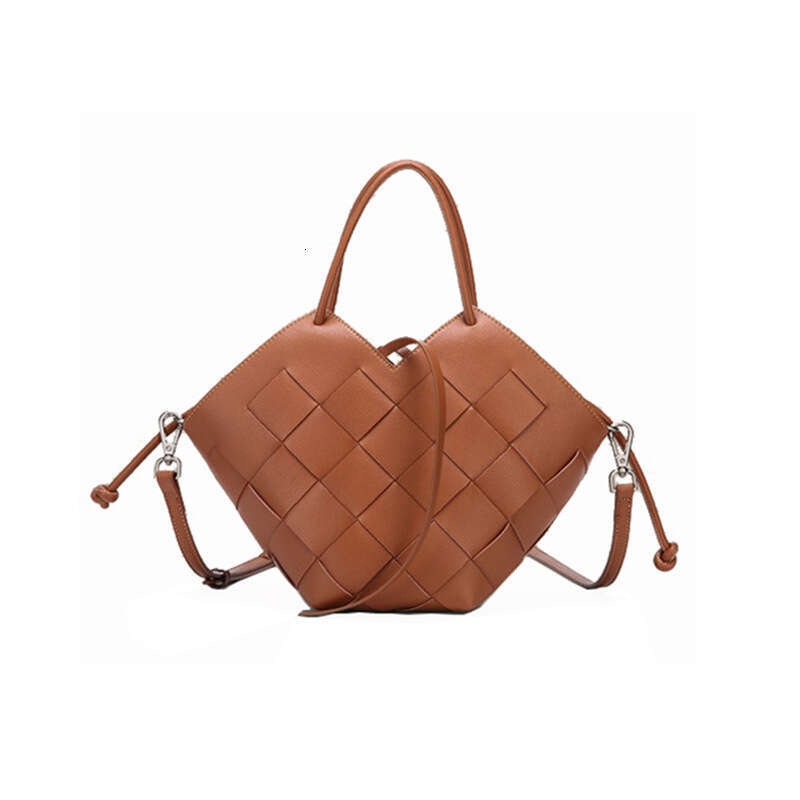 LEMON KOKO Women's Design Portable Brand New Original Woven Single Shoulder Crossbody Bag Large Capacity Women's Bag