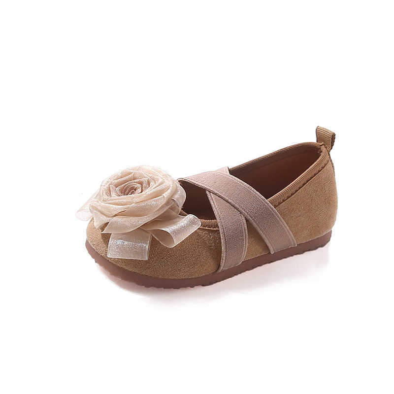 Kids Shoes Girls Shoes Flower Princess Shoes Retro Girls Dress Shoe Mary Jane Girls W240829